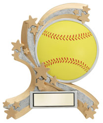 Softball Color Legend baseball